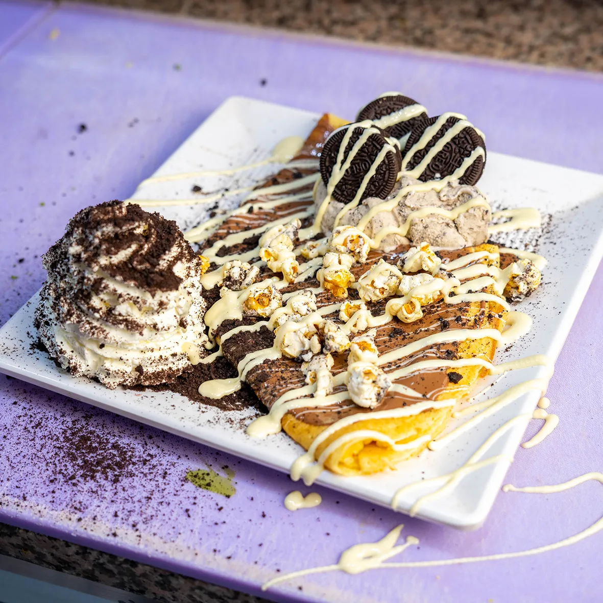Crêpe Oreo